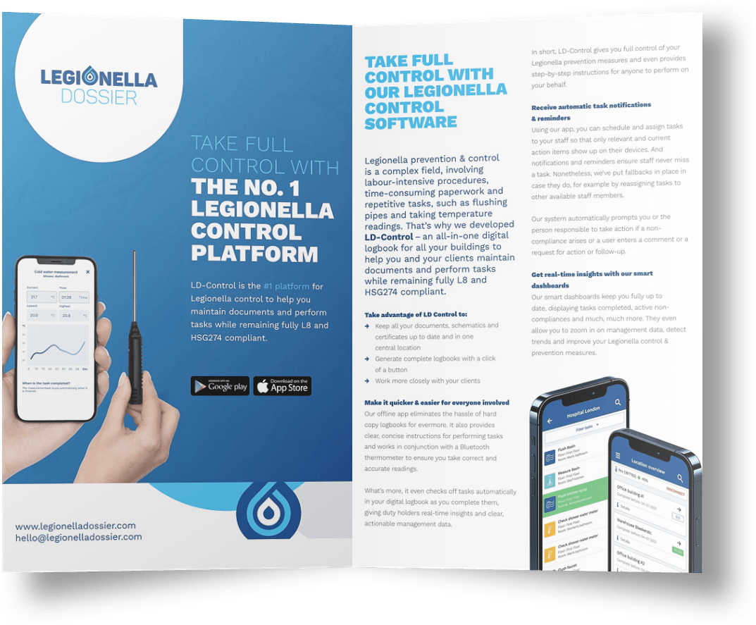 Legionella control leaflet